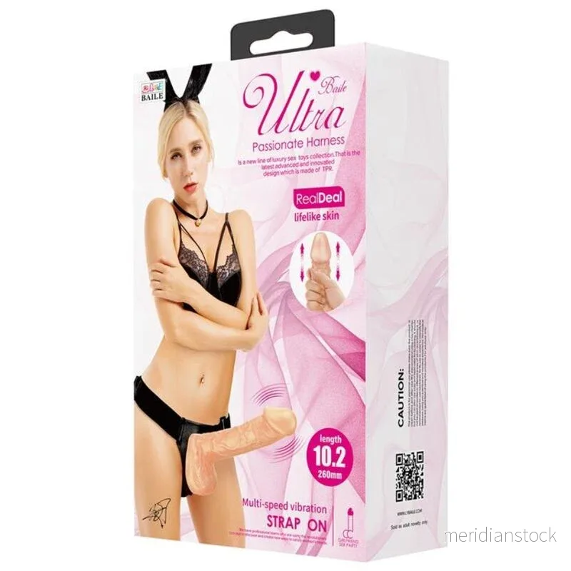 BAILE - ULTRA PASSIONATE HARNESS 26 CM NATURAL - Bild 3