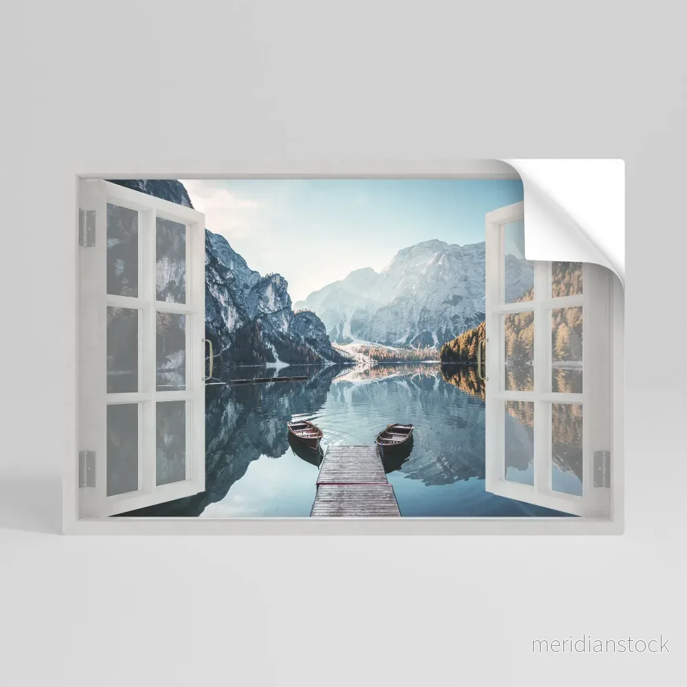PEEK INTO PARADISE Självhäftande Horisontell Poster - Bild 3