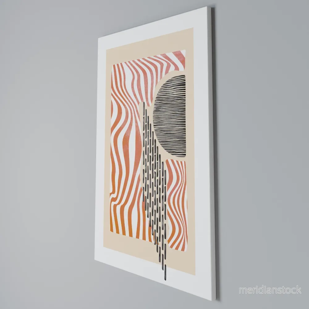 SUBLIME SYNTHESIS Vertical Canvas Print - Bild 3