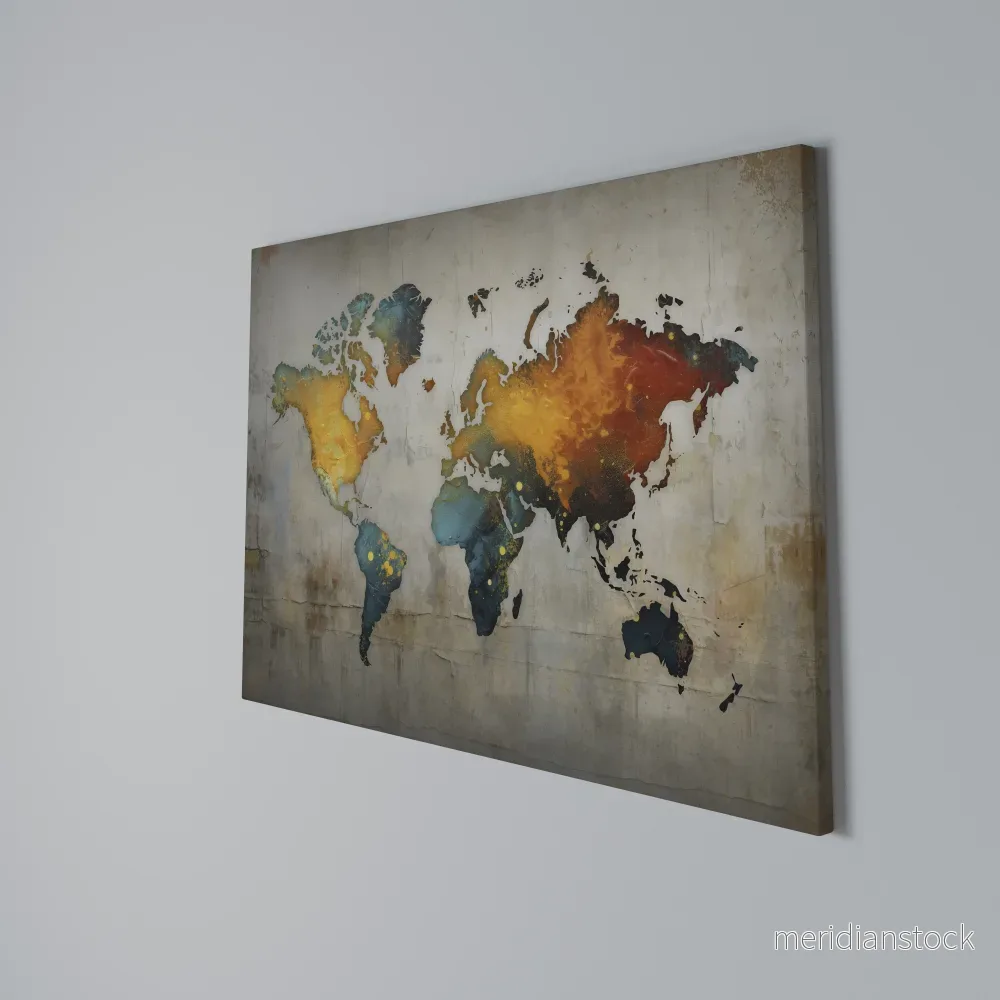 GLOBAL HUES EXPLORED Horizontal Canvas Print - Bild 3