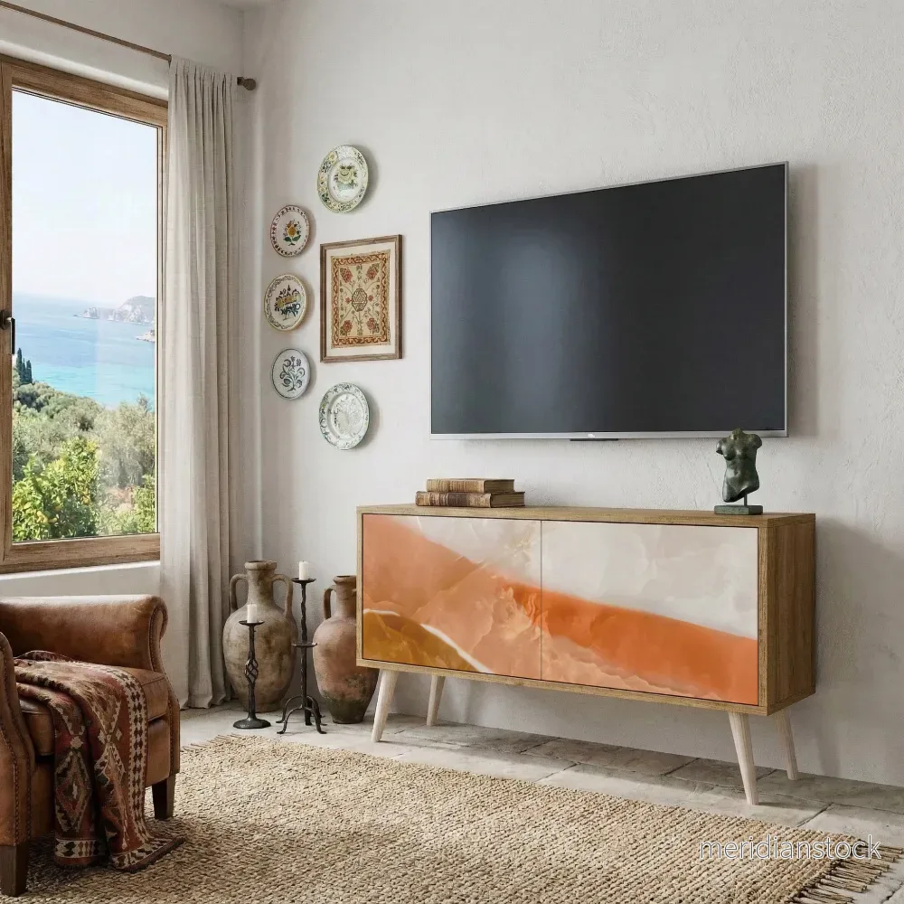 SANDHILLS SPLENDOUR Kompakt TV-bänk med 2 dörrar - Bild 3