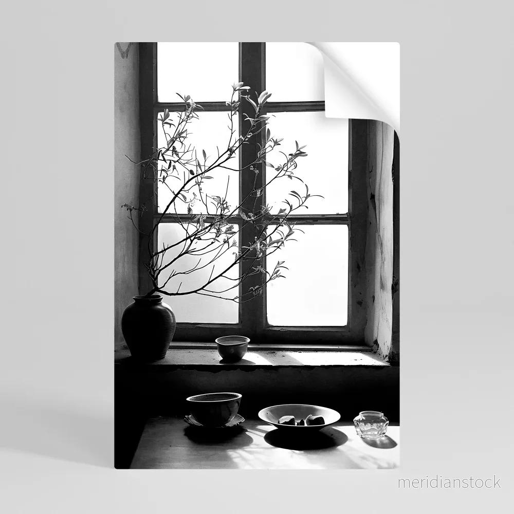WHISPERING WINDOW LIGHT Självhäftande Vertikal Poster - Bild 3