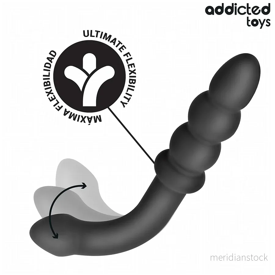 ADDICTED TOYS - DOUBLE ANAL MASSAGER SILICONE 16.5 CM - Bild 3