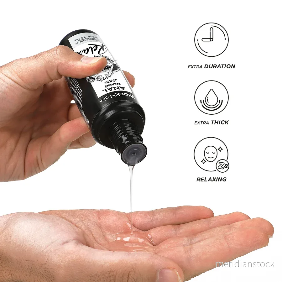 BLACK HOLE - ANAL RELAXING JOJOBA RELAX SILICONE BASE 100 ML - Bild 3