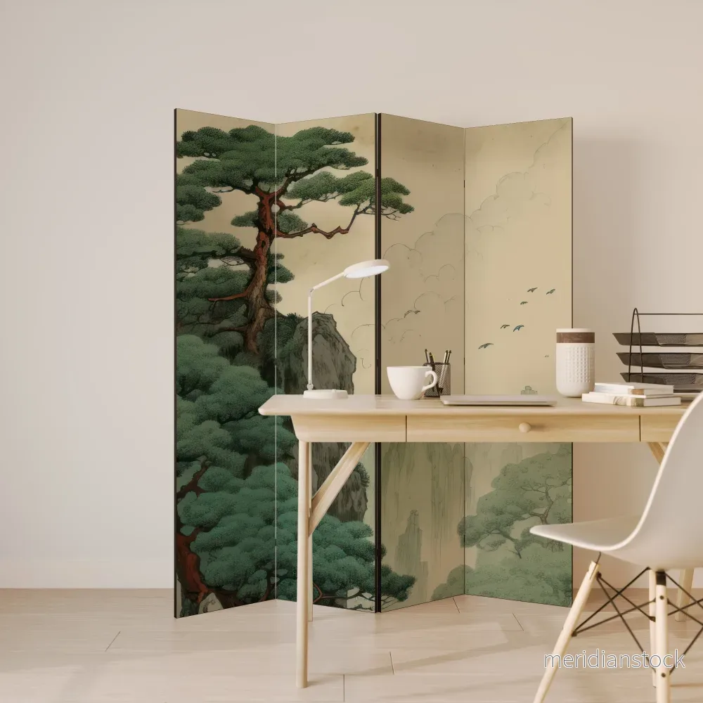 VERDURE ABYSS Rumsavdelare 4 paneler - Bild 3