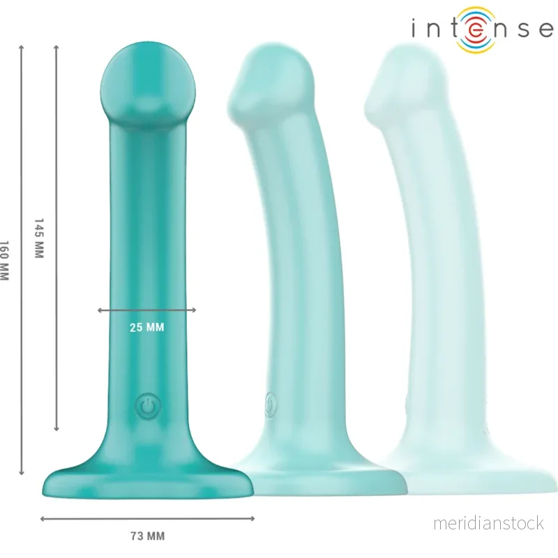 INTENSE - KATIE VIBRATOR WITH SUCTION CUP 10 VIBRATIONS BLUE REMOTE CONTROL - Bild 3