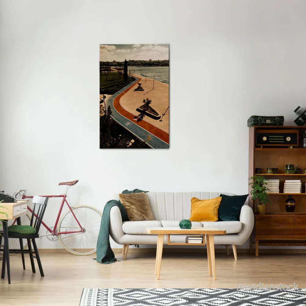 COLORS OF EXPLORATION Vertical Canvas Print - Bild 2