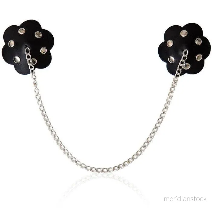 OHMAMA FETISH - PETAL NIPPLE SHIELD WITH CHAIN - Bild 3