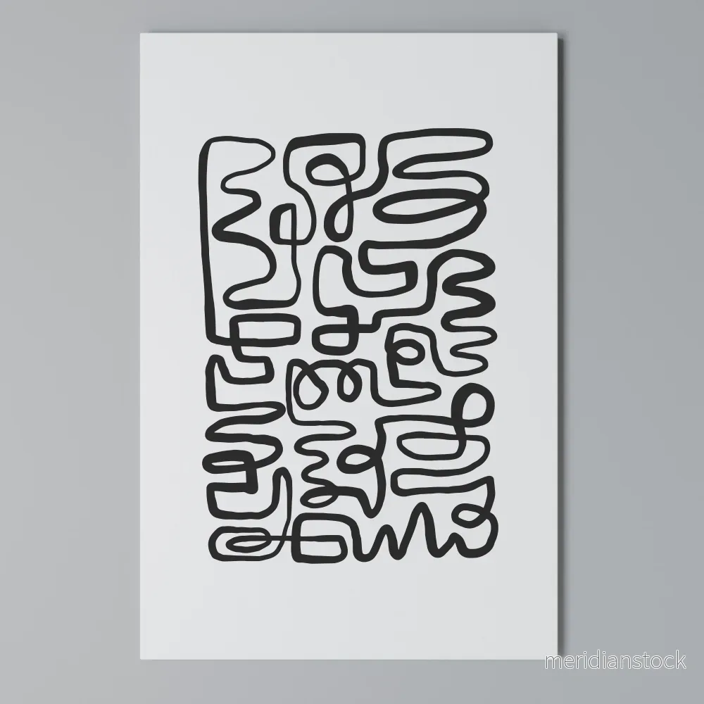 LOST IN THE ECHO Vertical Canvas Print - Bild 3