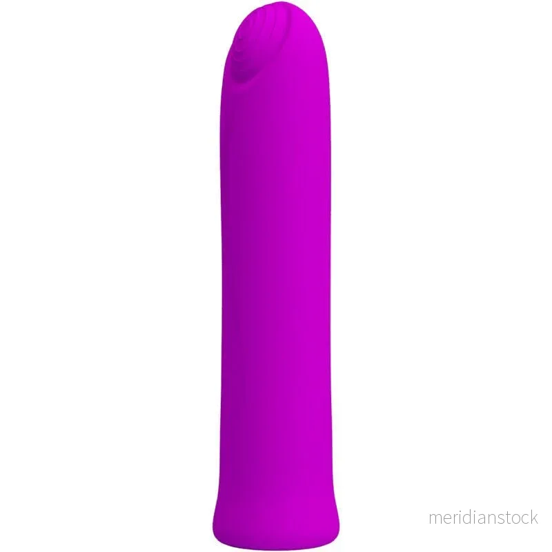 PRETTY LOVE - CURTIS MINI SUPER POWER VIBRATOR 12 VIOLET SILICONE VIBRATIONS