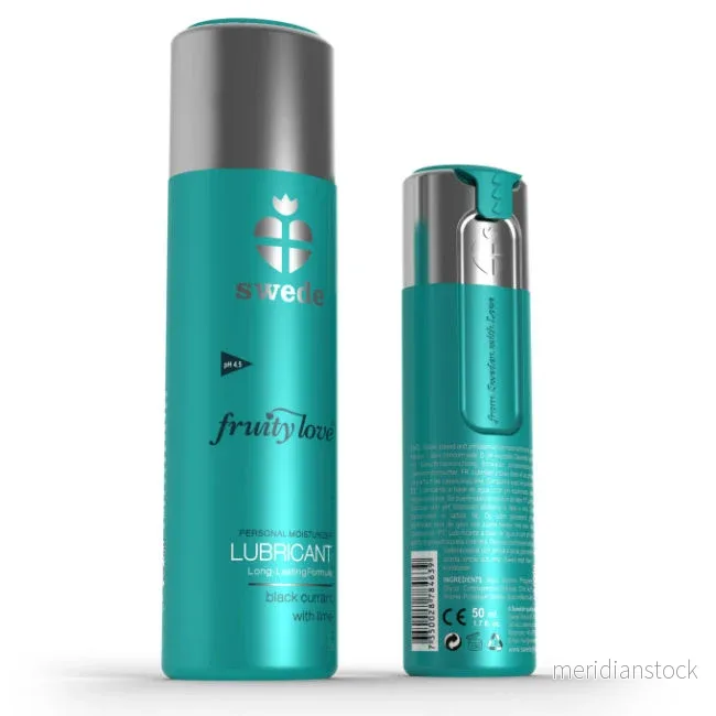 SWEDE - FRUITY LOVE LUBRICANT BLACK CURRANT LIME 50 ML - Bild 2