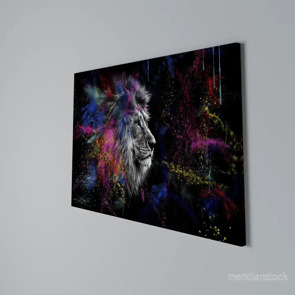 LION ARTISTRY Horizontal Canvas Print - Bild 3