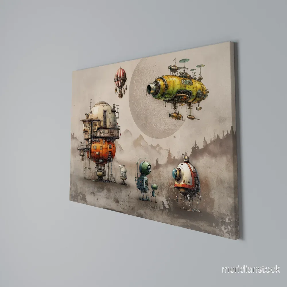 MACHINARIUM MACHINES Horizontal Canvas Print - Bild 3