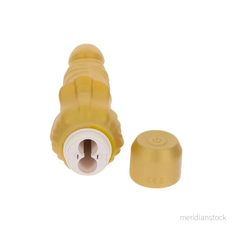 GET REAL - GOLD DICKER STIM VIBRATOR GOLD - Bild 3