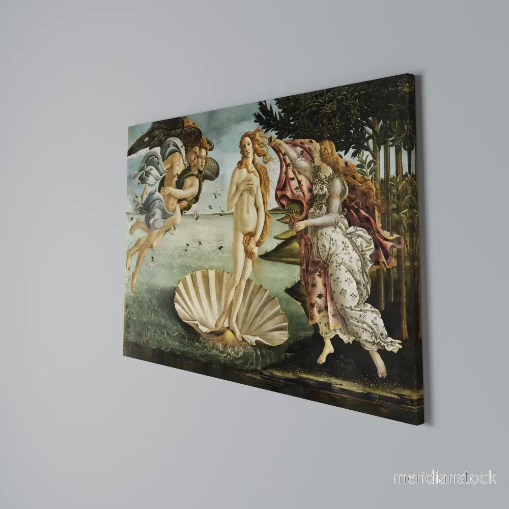 DIVINE BIRTH OF BEAUTY Horizontal Canvas Print - Bild 3