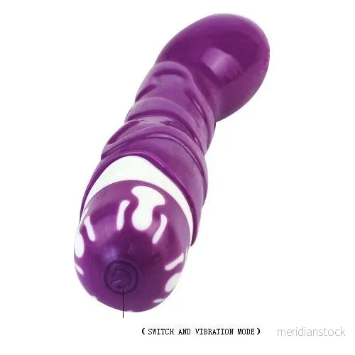BAILE Realistic Vibrator Violet - 10 Rhythms Sensation Cock - Bild 2