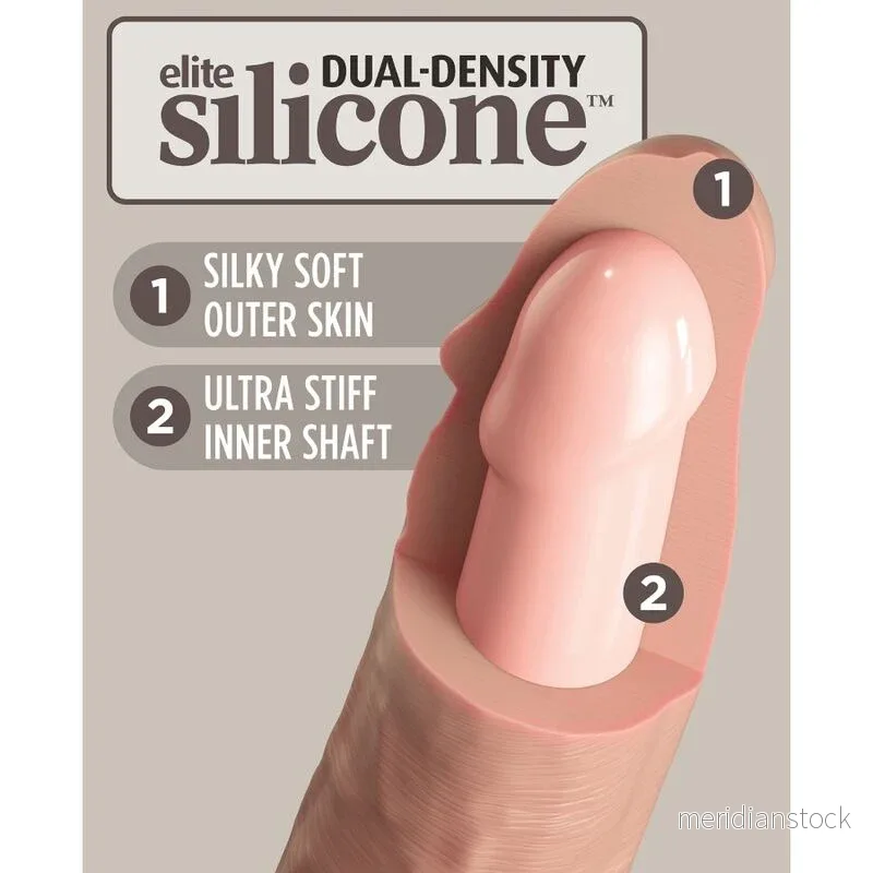 KING COCK - ELITE REALISTIC SILICONE DILDO 28 CM - Bild 3