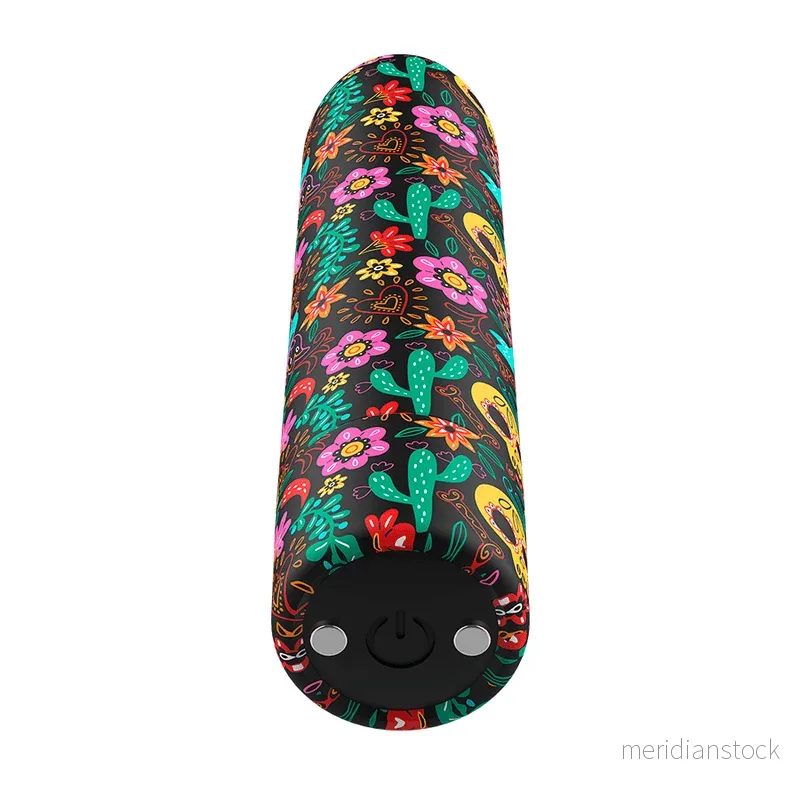 CUSTOM BULLETS - RECHARGEABLE SKULL MAGNETIC BULLET 10 INTENSITIES - Bild 2