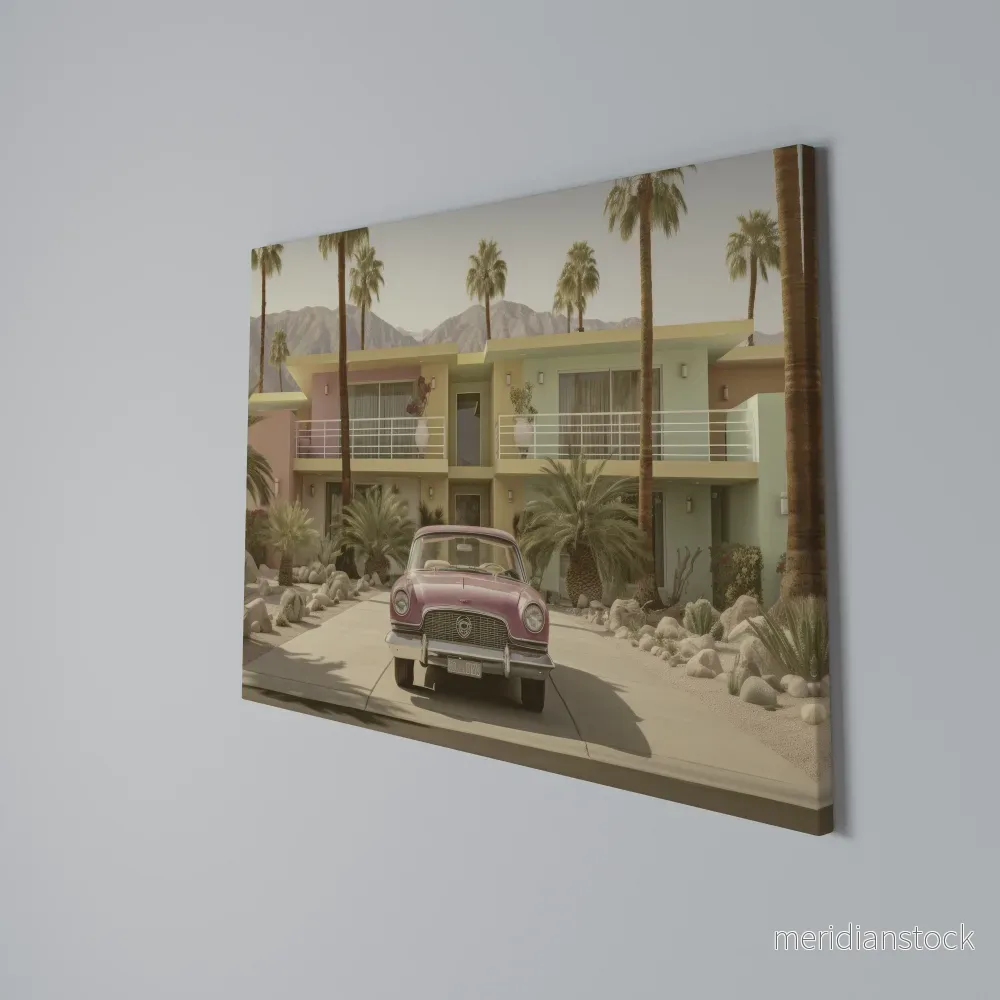 CALIFORNIAN STYLE Horizontal Canvas Print - Bild 3