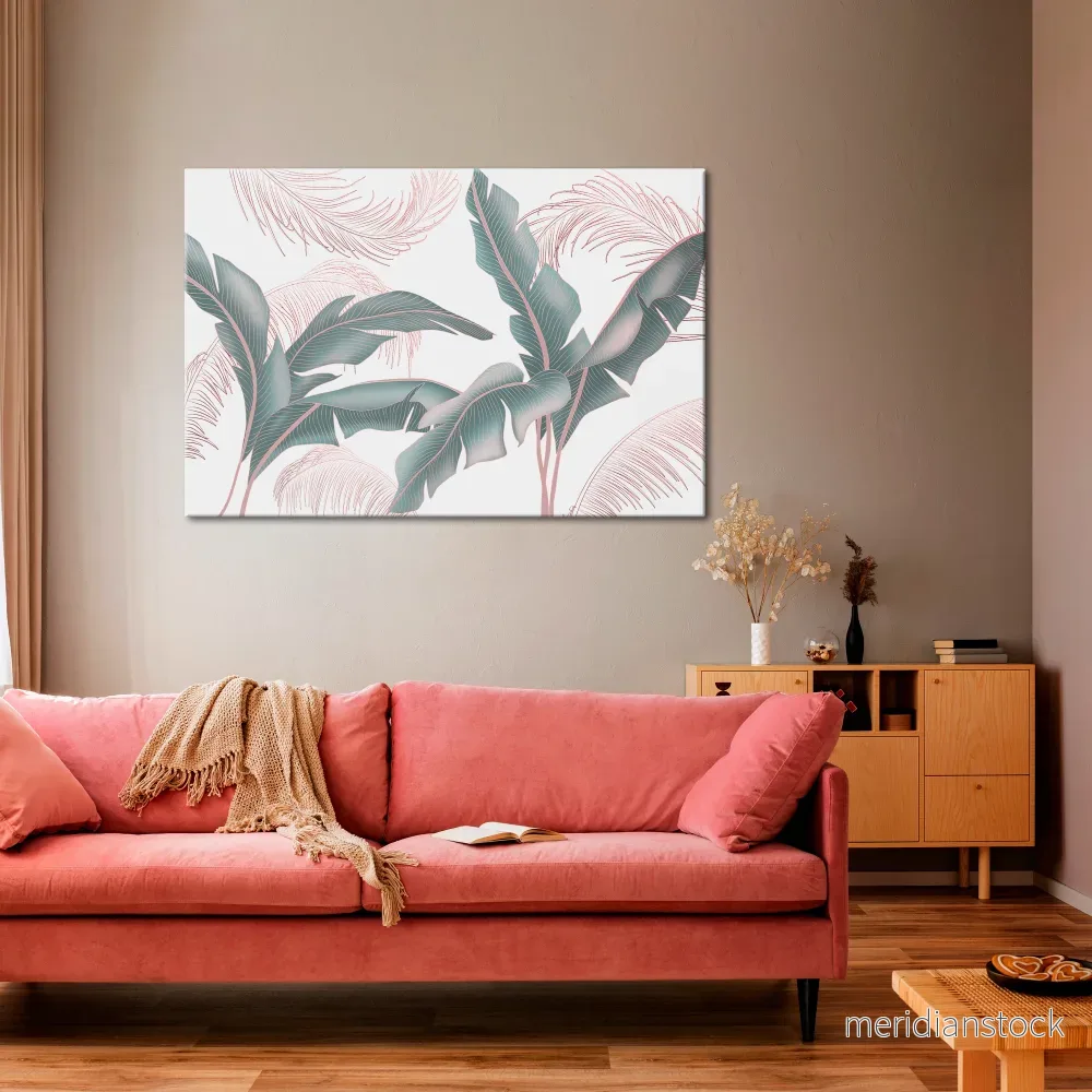 DELICATE BLISS Horizontal Canvas Print - Bild 2