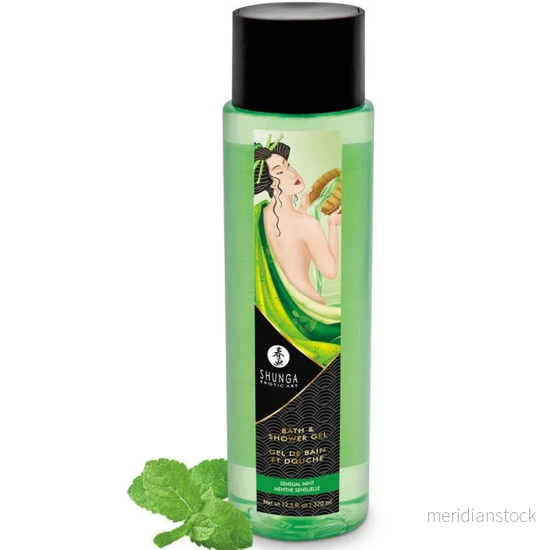SHUNGA - BATH & SHOWER GEL SENSUAL MINT 370 ML - Bild 2