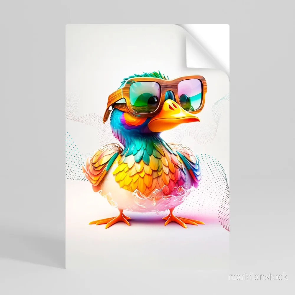 QUACKY FUN Självhäftande Vertikal Poster - Bild 3