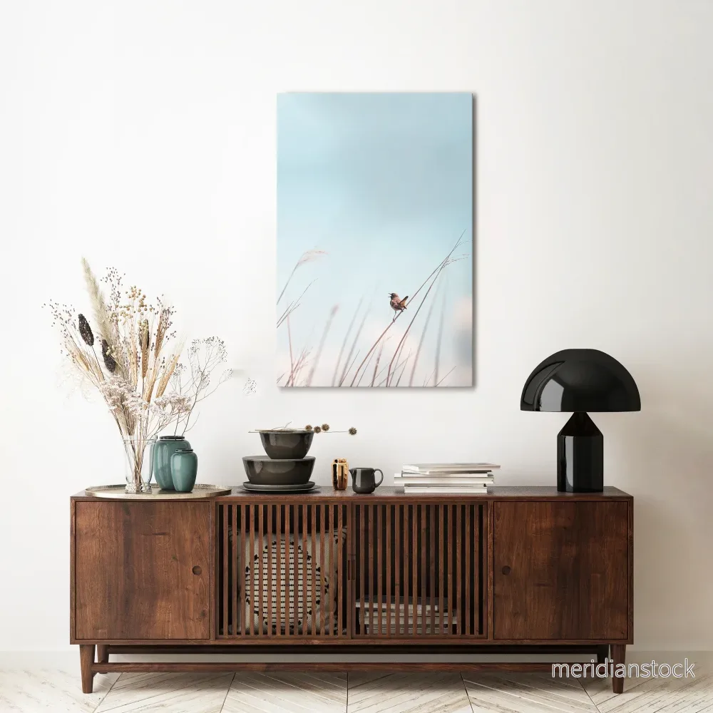 NATURE'S CHORUS Vertical Canvas Print