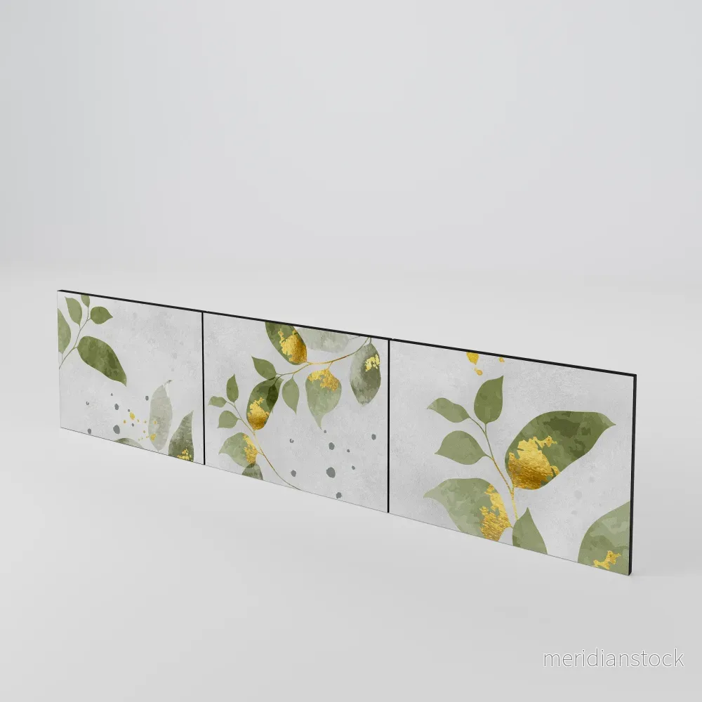ELEGANT BOTANICS Luckset med 3 dörrar till TV-bänk - Bild 2