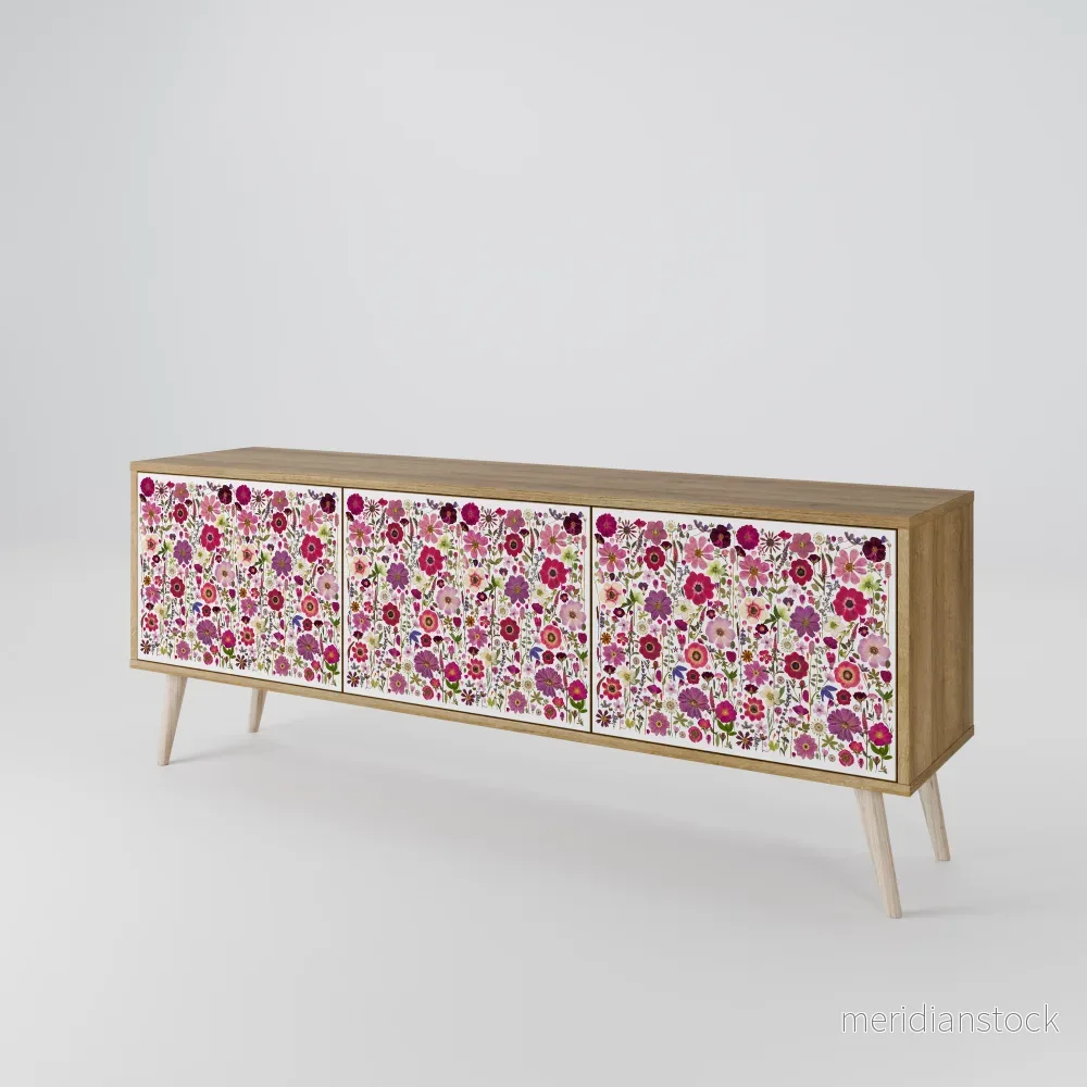 PETAL GARDEN 3-Door TV Cabinet PETAL GARDEN 3-Door TV Cabinet