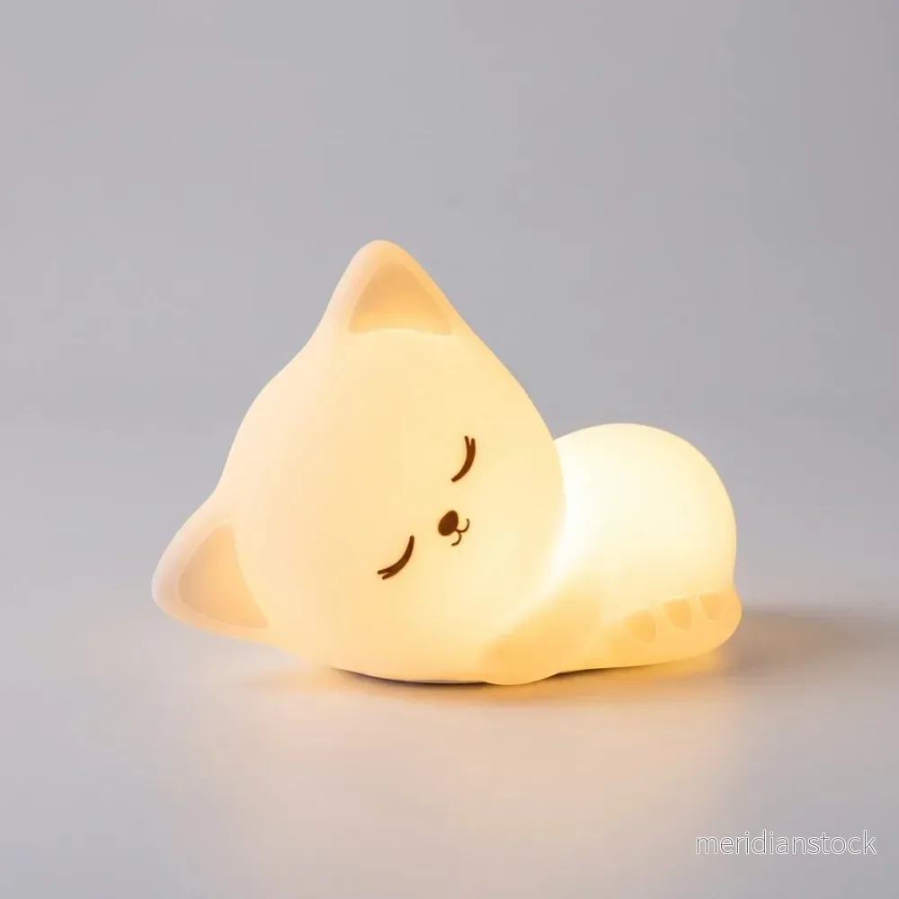Uppladdningsbar bordslampa – Glowpurr - Bild 2
