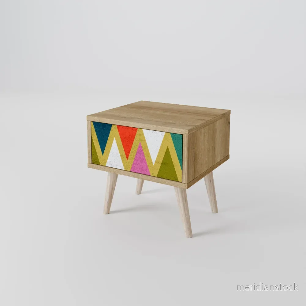 COLORFUL TRIANGLES Sängbord