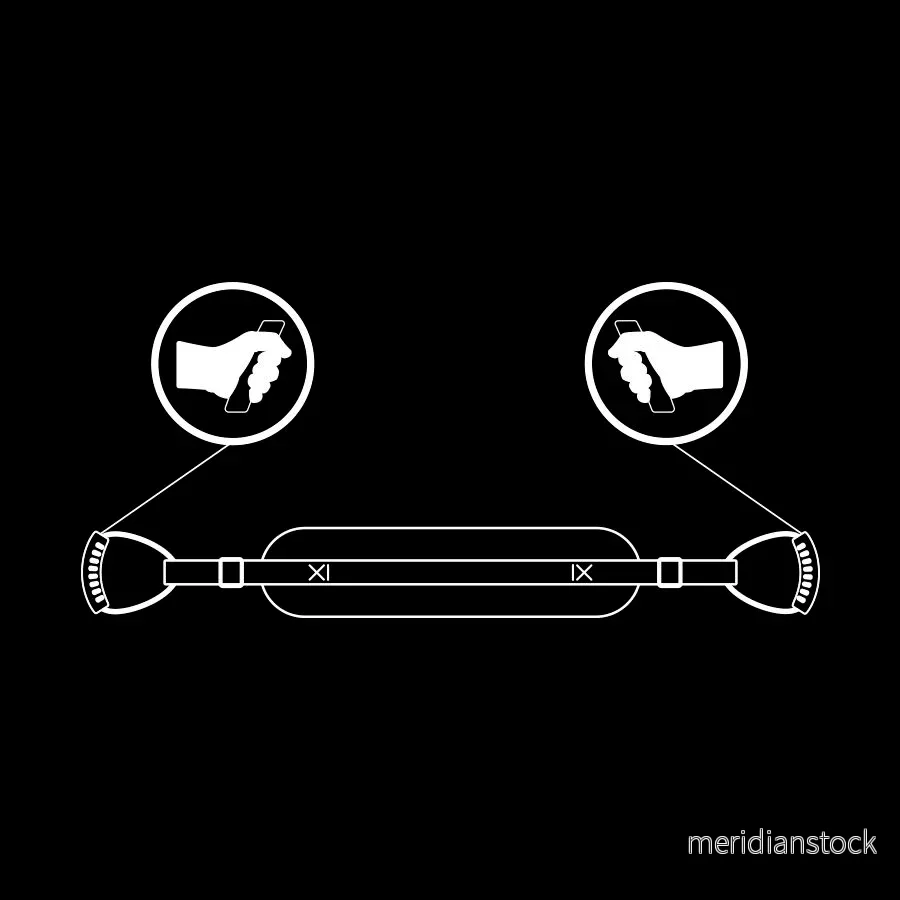 FETISH SUBMISSIVE - DOGGY STYLE HARNESS WITH NOPRENE LINING - Bild 3