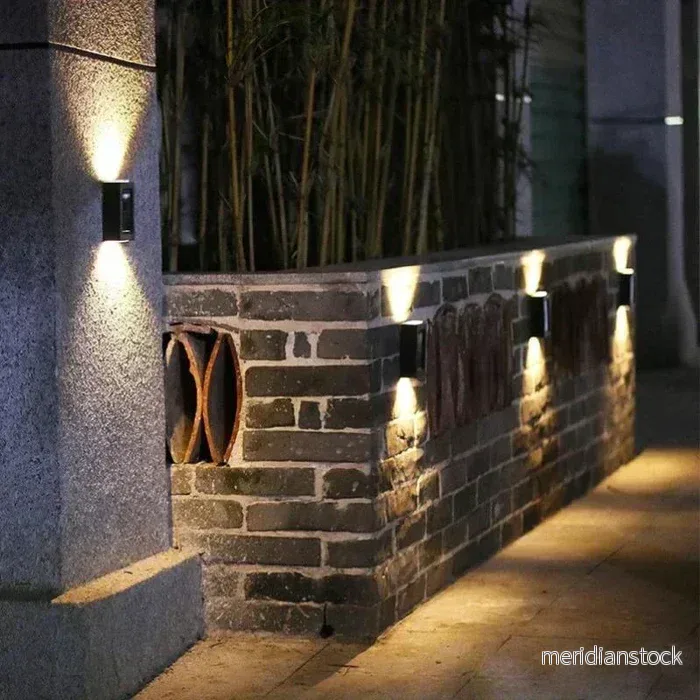 Modern och Trendig Trädgårds-Vägglampa - EcoShine - Bild 3