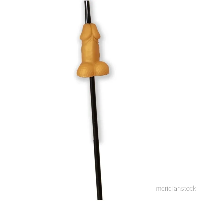 DIABLO PICANTE - GOLDEN PENIS SHAPED STRAW