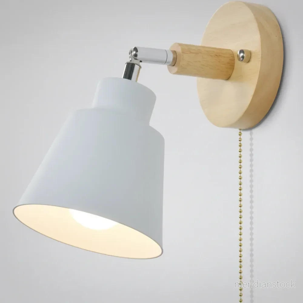 Modern väggspot med dragströmbrytare - TurnLume - Bild 3