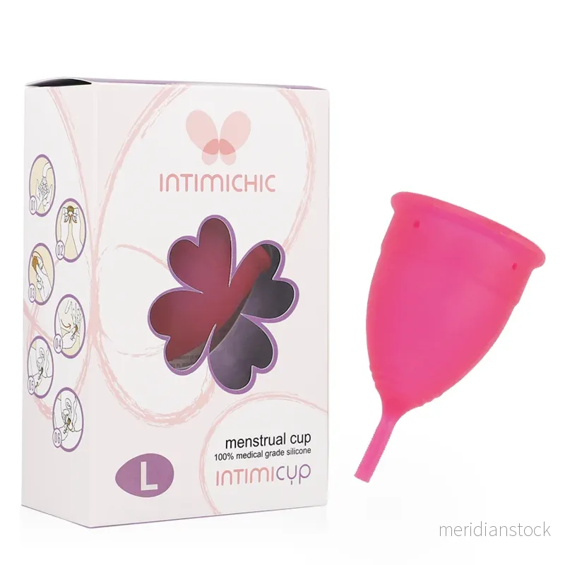 INTIMICHIC - MENSTRUAL CUP MEDICAL GRADE SILICONE - SIZE L - Bild 3