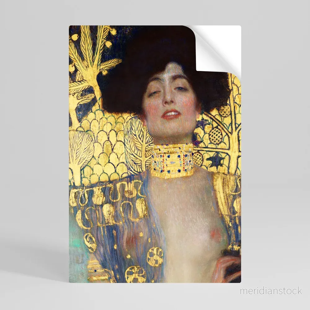 JUDITH & HOLOFERNES Självhäftande Vertikal Poster