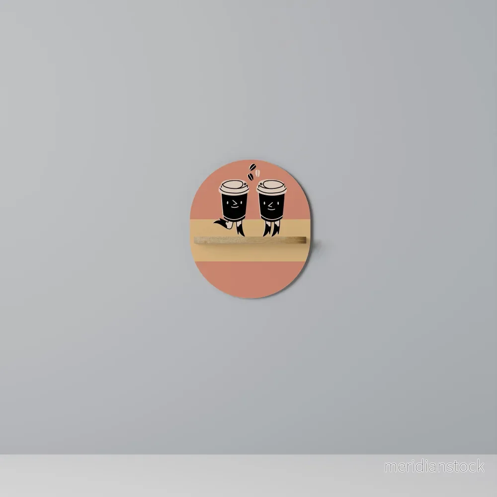 JOYFUL COFFEE Dekorationshylla - Bild 3