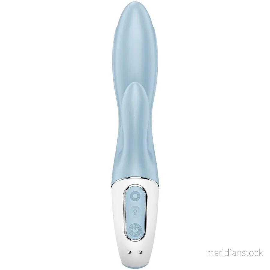 SATISFYER - AIR PUMP BUNNY 1 INFLATABLE RABBIT VIBRATOR BLUE - Bild 3