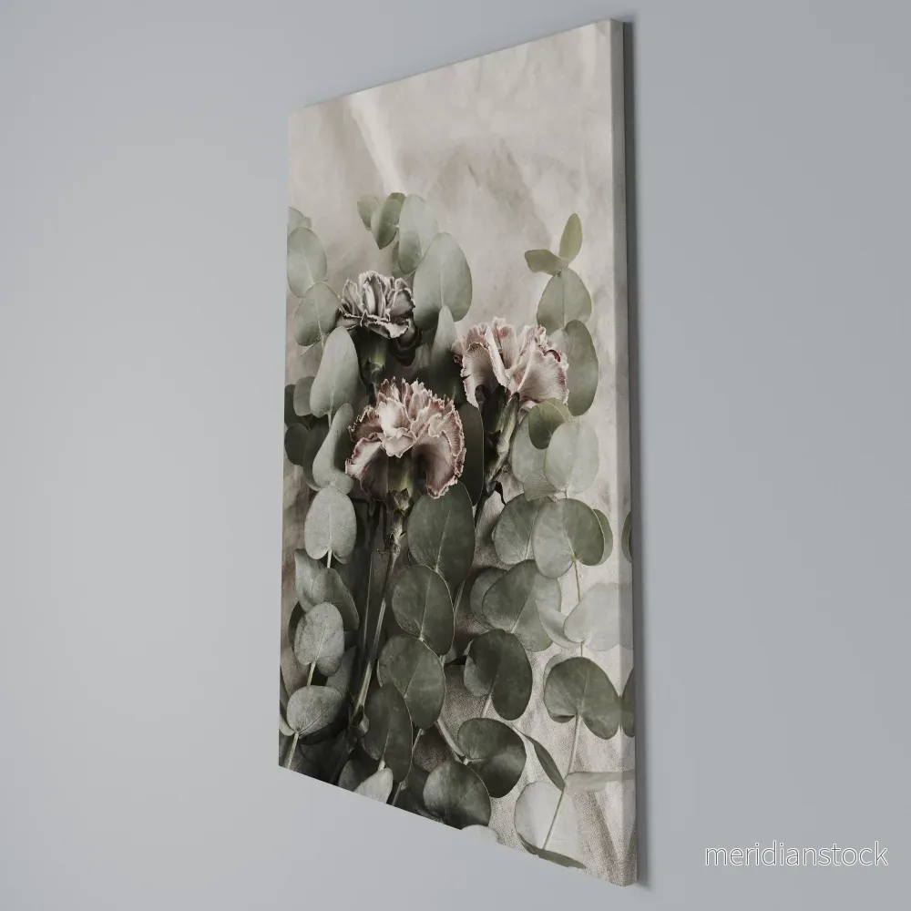LINEN CLOVES Vertical Canvas Print - Bild 3