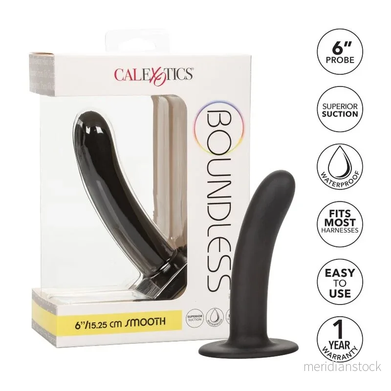 CALEXOTICS - BOUNDLESS DILDO 15.25 CM HARNESS COMPATIBLE SMOOTH - Bild 3