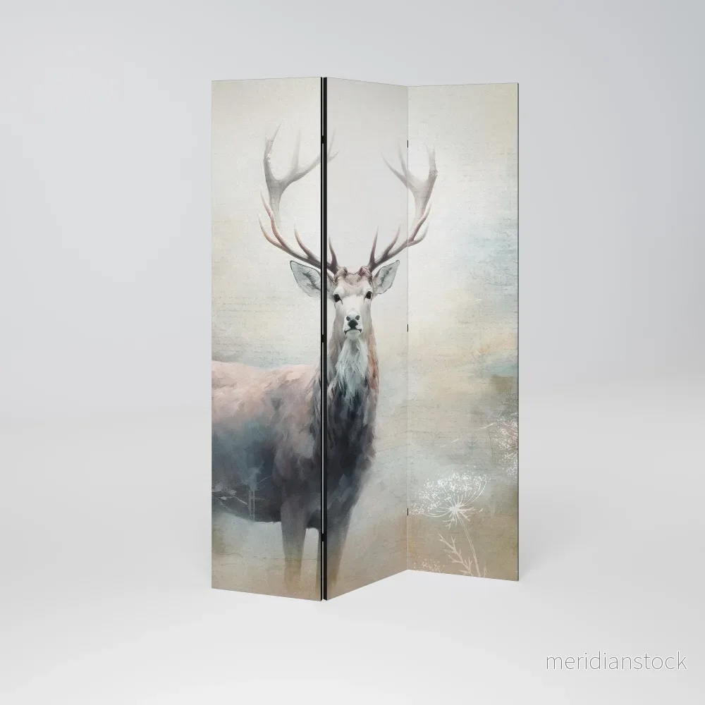 FOREST KING Dekorativ rumsavdelare – 3 paneler - Bild 2