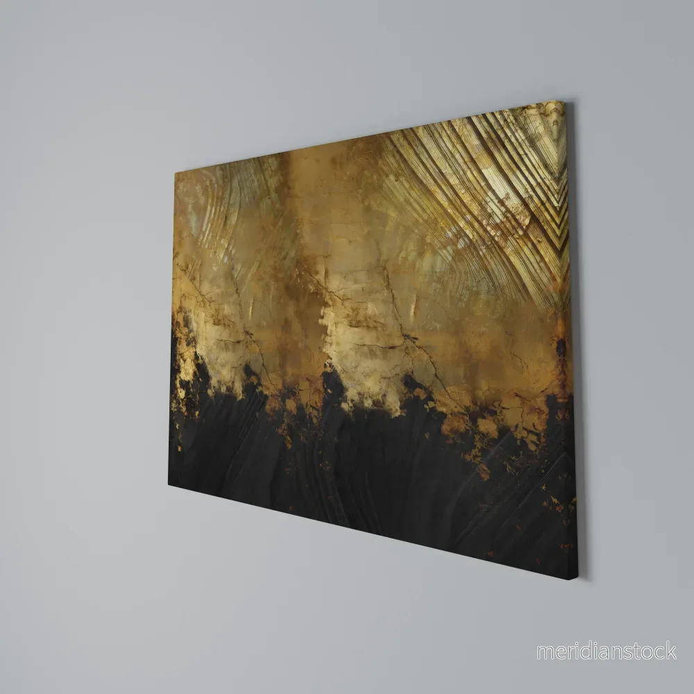 FLUID EMBER Horizontal Canvas Print - Bild 3