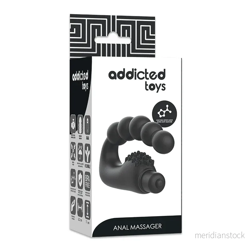 ADDICTED TOYS - ANAL MASSAGER PROSTATIC WITH VIBRATION - Bild 3