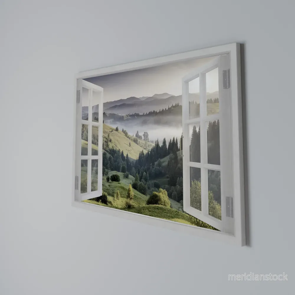 OPEN AIR ESCAPE Horizontal Canvas Print - Bild 2