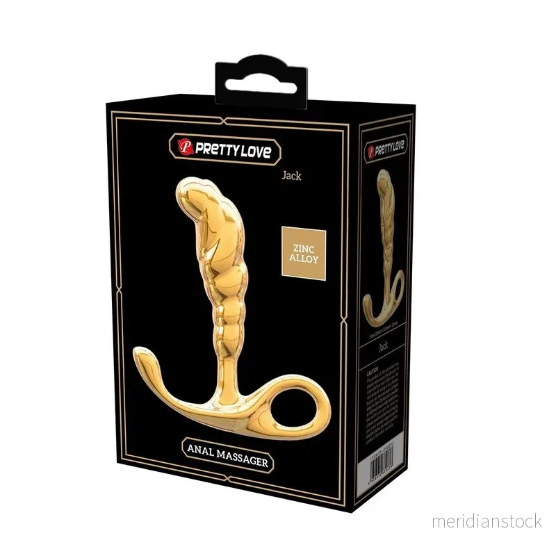 PRETTY LOVE - JACK ZINC ALLOY PROSTATE MASSAGER GOLD - Bild 2
