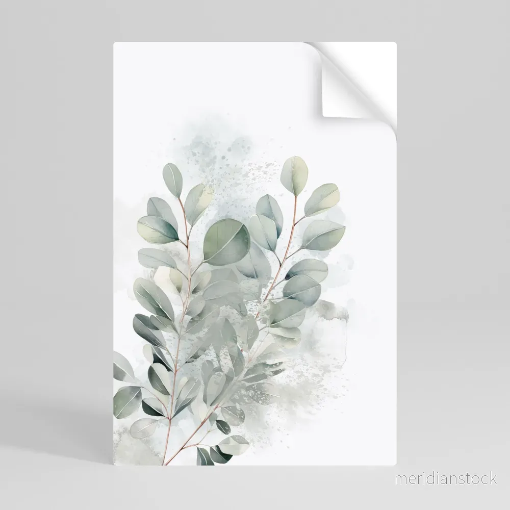 DELIGHTFUL EUCALYPTUS Självhäftande Vertikal Poster - Bild 2