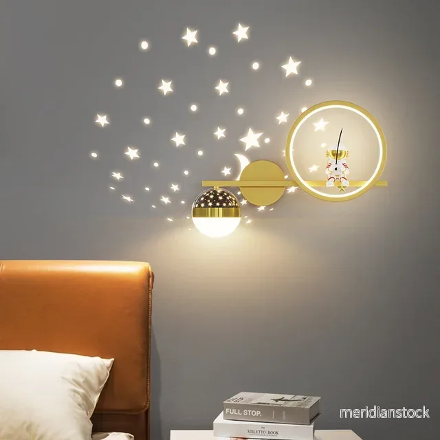Modern vägglampa för barnrum - TinyGlow - Bild 3