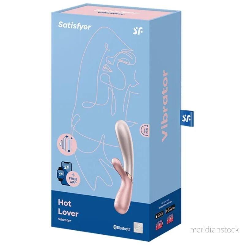 SATISFYER - HOT LOVER VIBRATOR ROSE & BEIGE - Bild 2