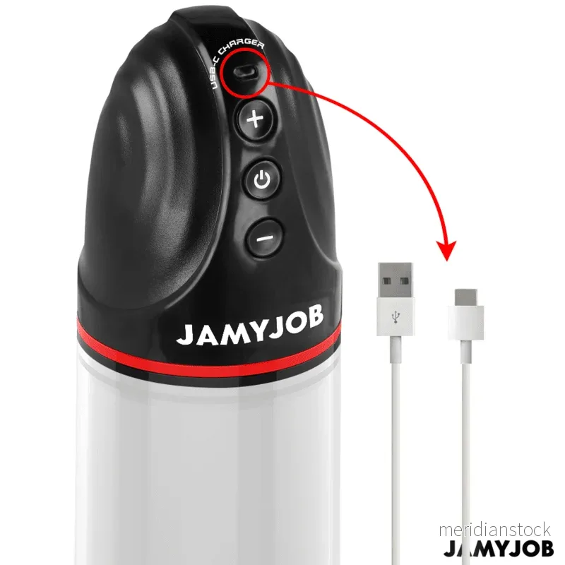 JAMYJOB - XPAND AUTOMATIC PUMP 3 LEVELS OF STIMULATING WAVES GREY - Bild 3